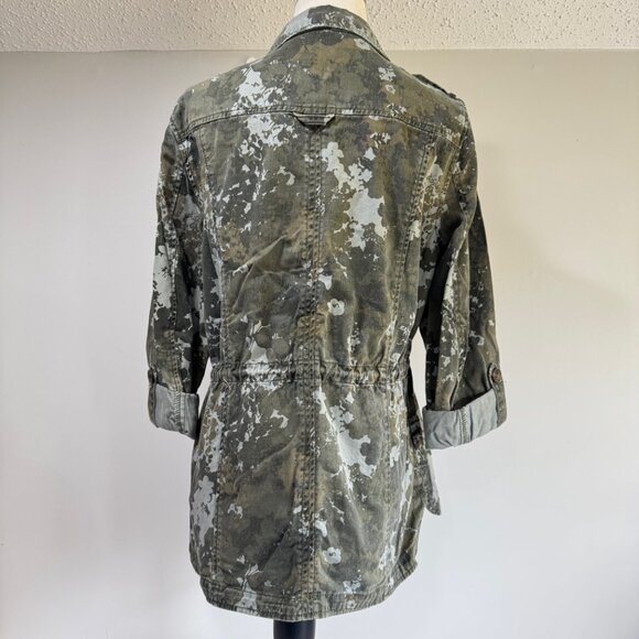 AEROPOSTAL Military Style Camo Cargo Utility Jacket - Picture 3 of 8